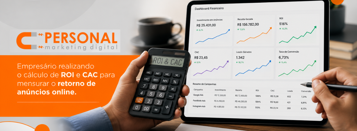 Como Calcular o ROI e o CAC do Seu Tráfego Pago