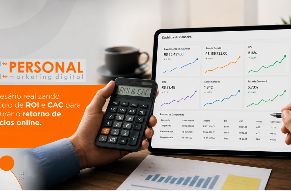 Como Calcular o ROI e o CAC do Seu Tráfego Pago